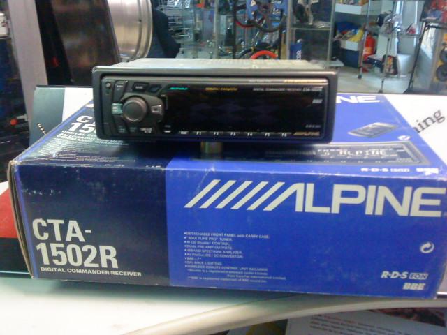 *RADIO CD ALPINE REF. CTA1502R